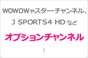 WOWOWやスター・チャンネル、J SPORTS4 HDなど オプションチャンネル