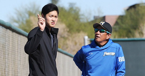 大谷翔平、史上初の「5部門100超」。栗山英樹が語った「三原流育成法