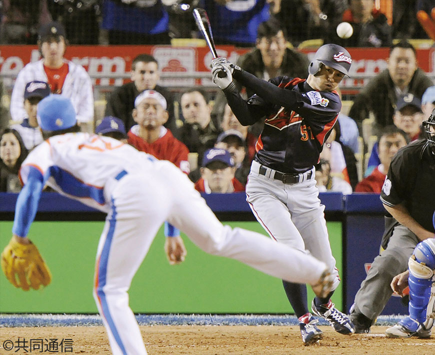 WBCプレイバック⑥】第2回、イチロー執念のセンター返し。接戦の末に