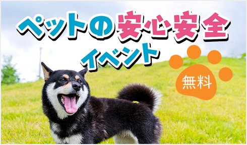 ペットの安心安全イベント