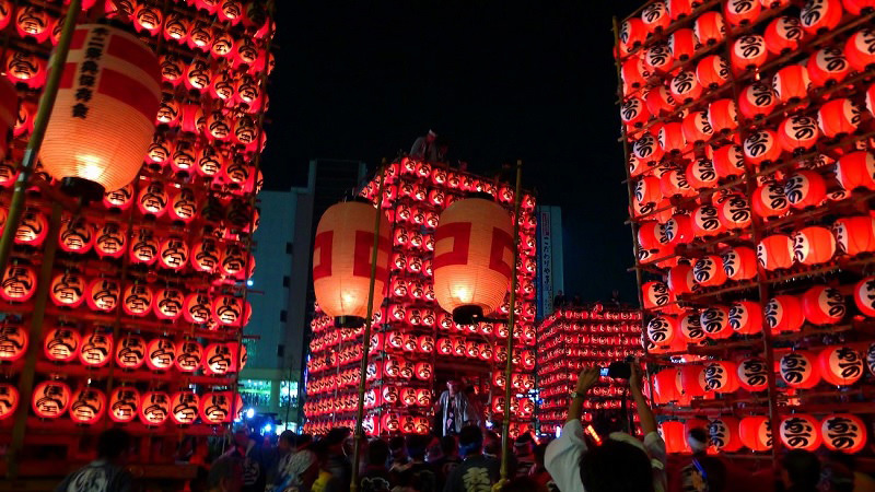 久喜提燈祭り「天王様」