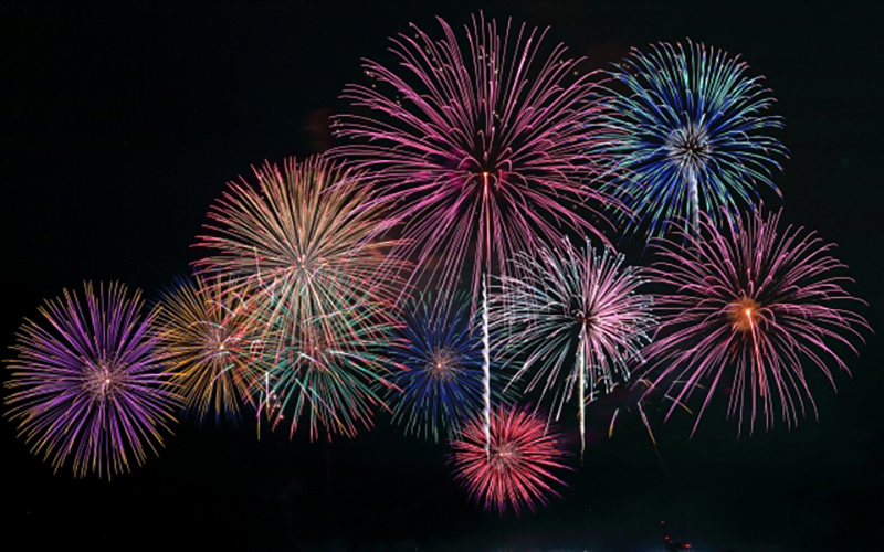 あつぎの夜空を彩る大輪の花