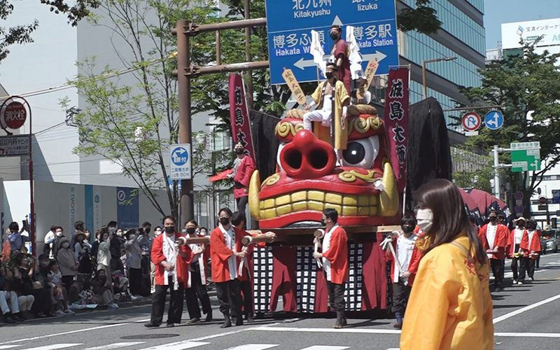 第62回福岡市民の祭り「博多どんたく港まつり」生中継