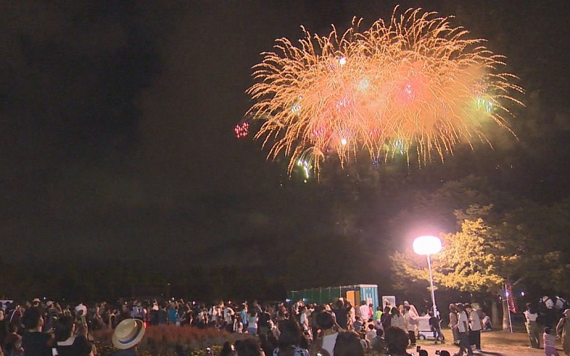 泉区民ふるさとまつり花火