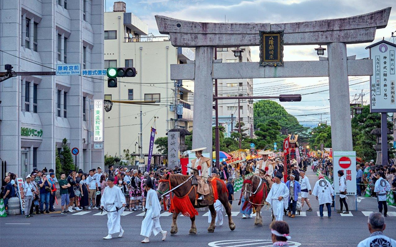藤崎八旛宮例大祭　神幸行列