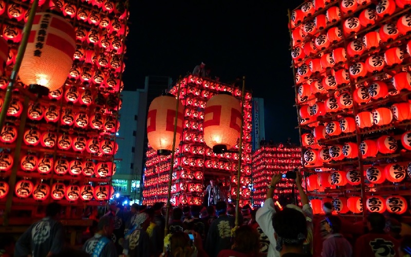 久喜提燈祭り「天王様」