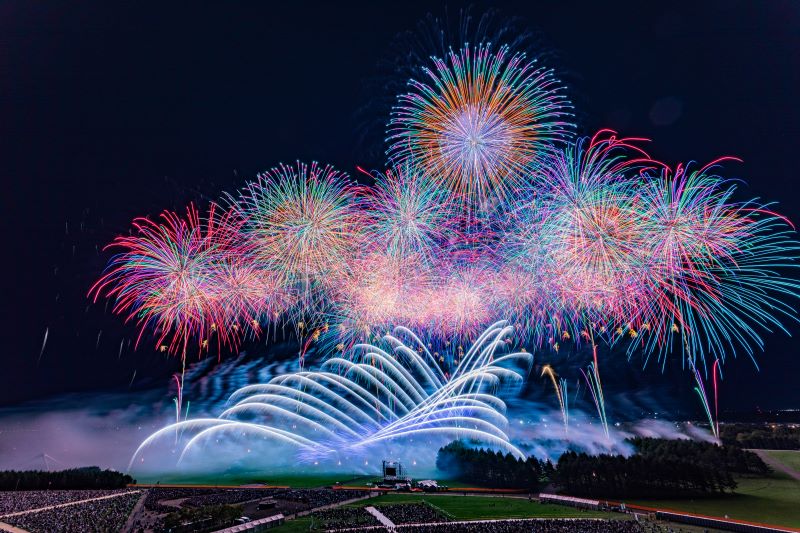 SBI舞花火 in 千葉・稲毛海浜公園