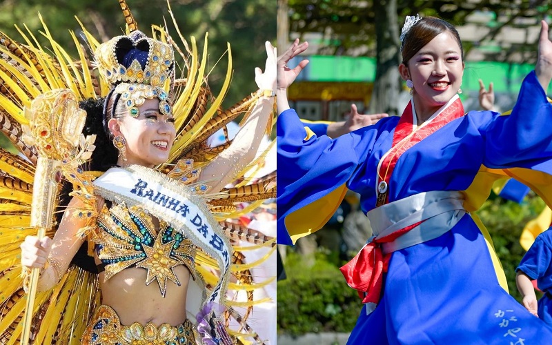 埼玉の祭り！草加ふささら よさこいサンバフェスティバル