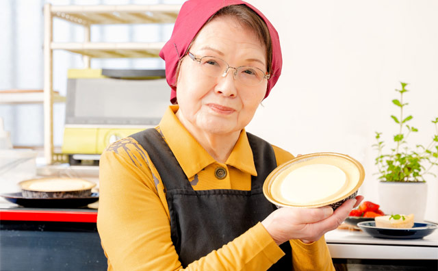 手作りチーズケーキ