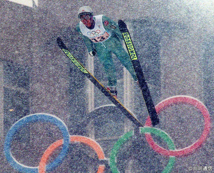 原田雅彦“自作自演”の大逆転金メダル。「屋根ついてないから、しょうが