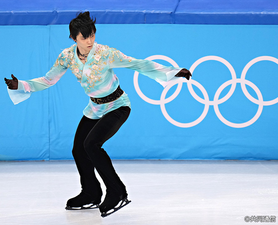 羽生結弦、“傷だらけ”の4A。上杉謙信「天と地と」を再現 - 二宮清純