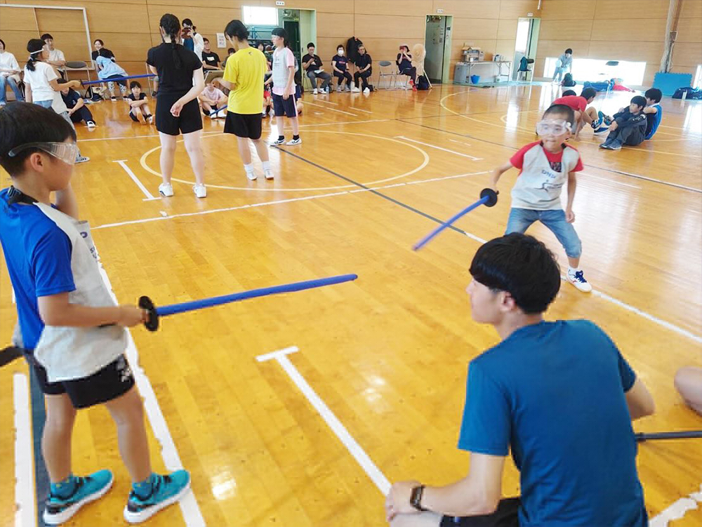 写真：川俣町フェンシングスポーツ少年団