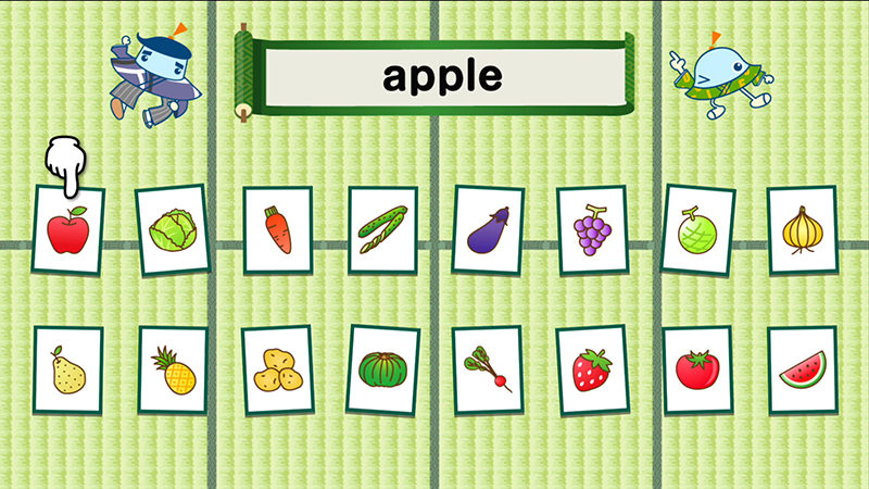 「えいごdeかるた」