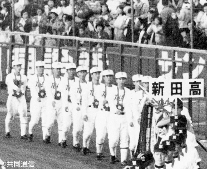 90年センバツ準v ミラクル新田 史上初2本のサヨナラ弾で快進撃 二宮清純コラム 高校野球 J Comテレビ番組ガイド