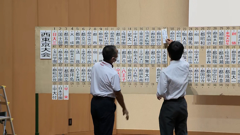 抽選会の様子
