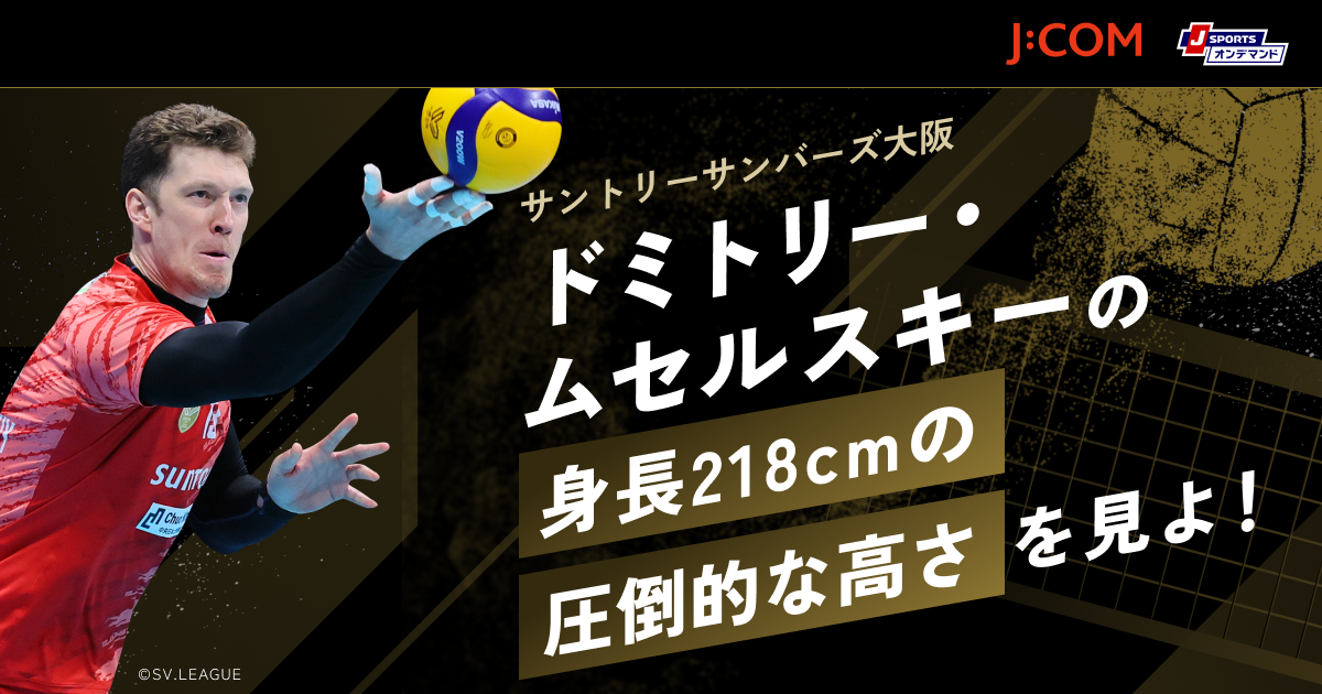 ドミトリー・ムセルスキーの“身長218cmの圧倒的な高さ”を見よ！ - SV