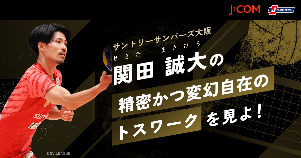 関田誠大の“精密かつ変幻自在のトスワーク”を見よ！ - SVリーグ注目
