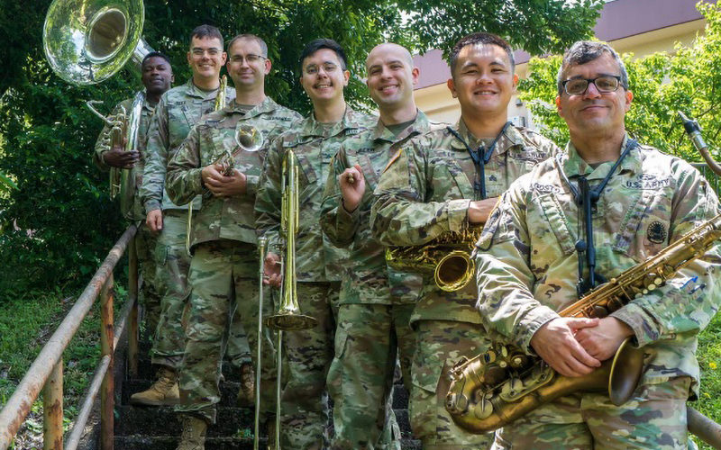 在日米陸軍軍楽隊、陸上自衛隊北部方面音楽隊