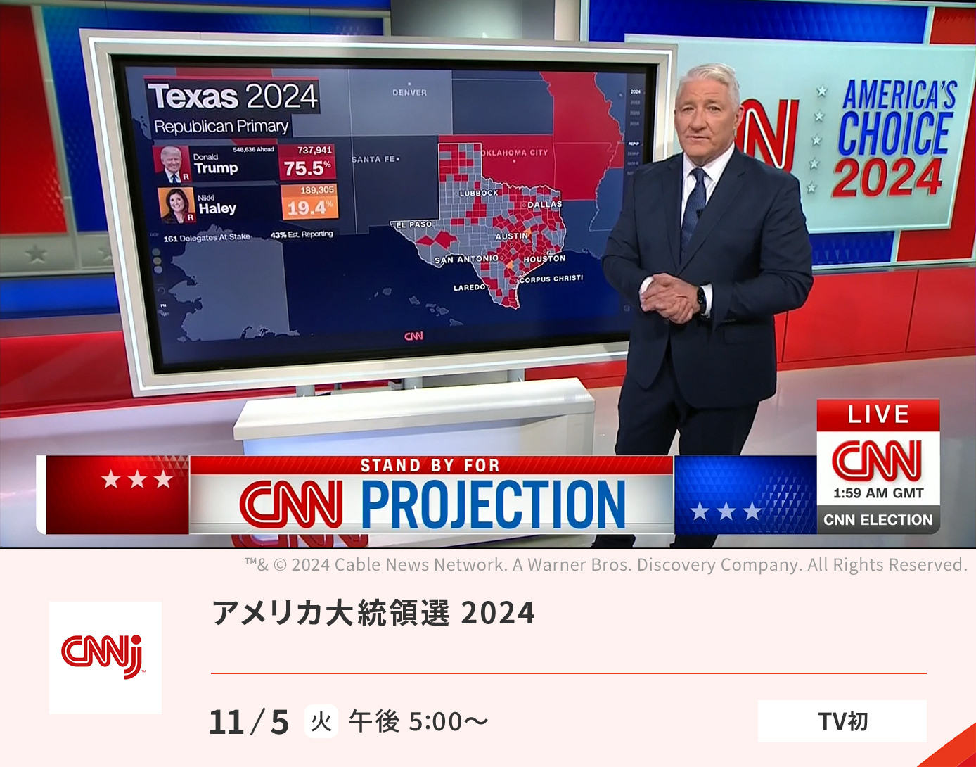 アメリカ大統領選2024