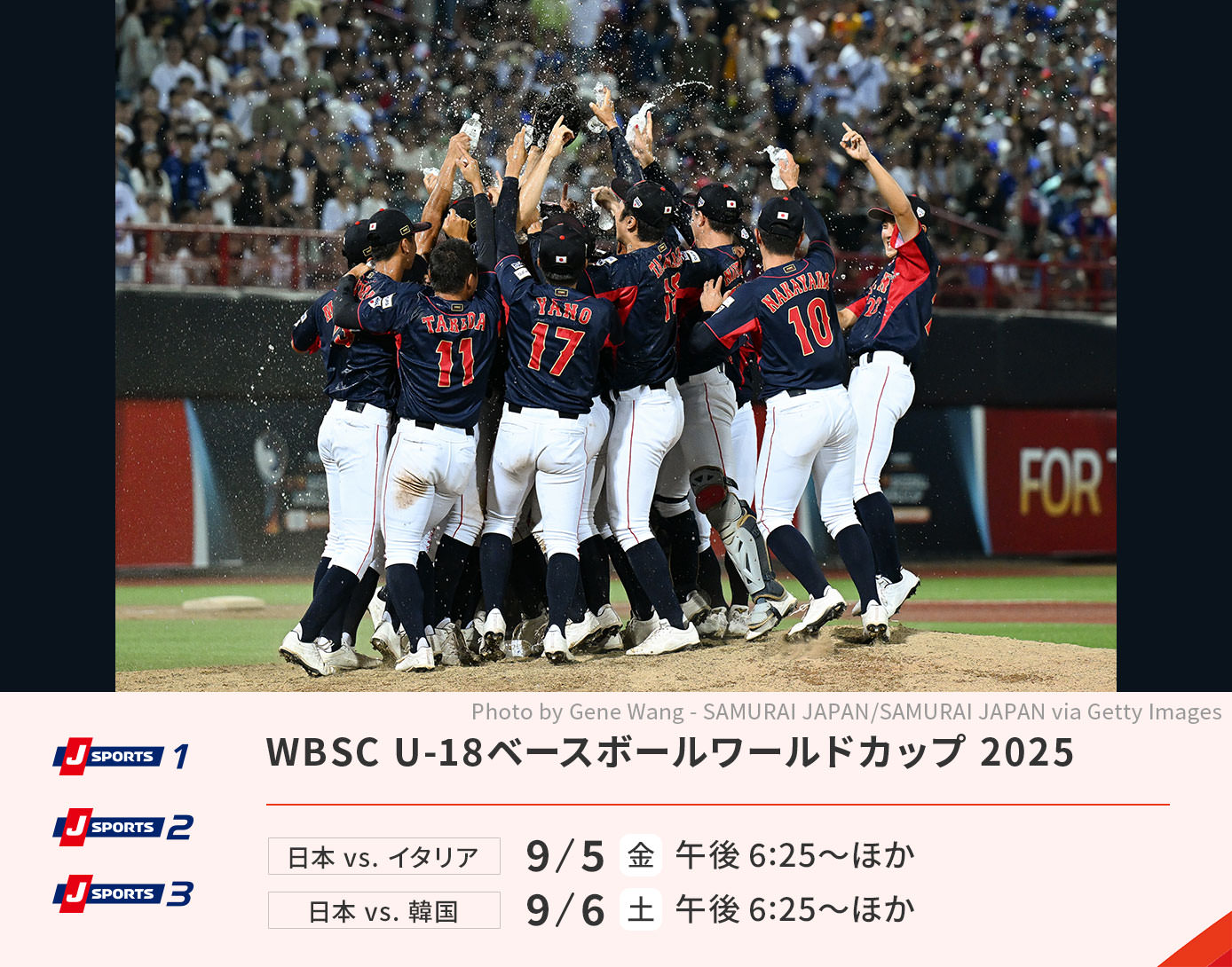 WBSC U18 ベースボールワールドカップ2025