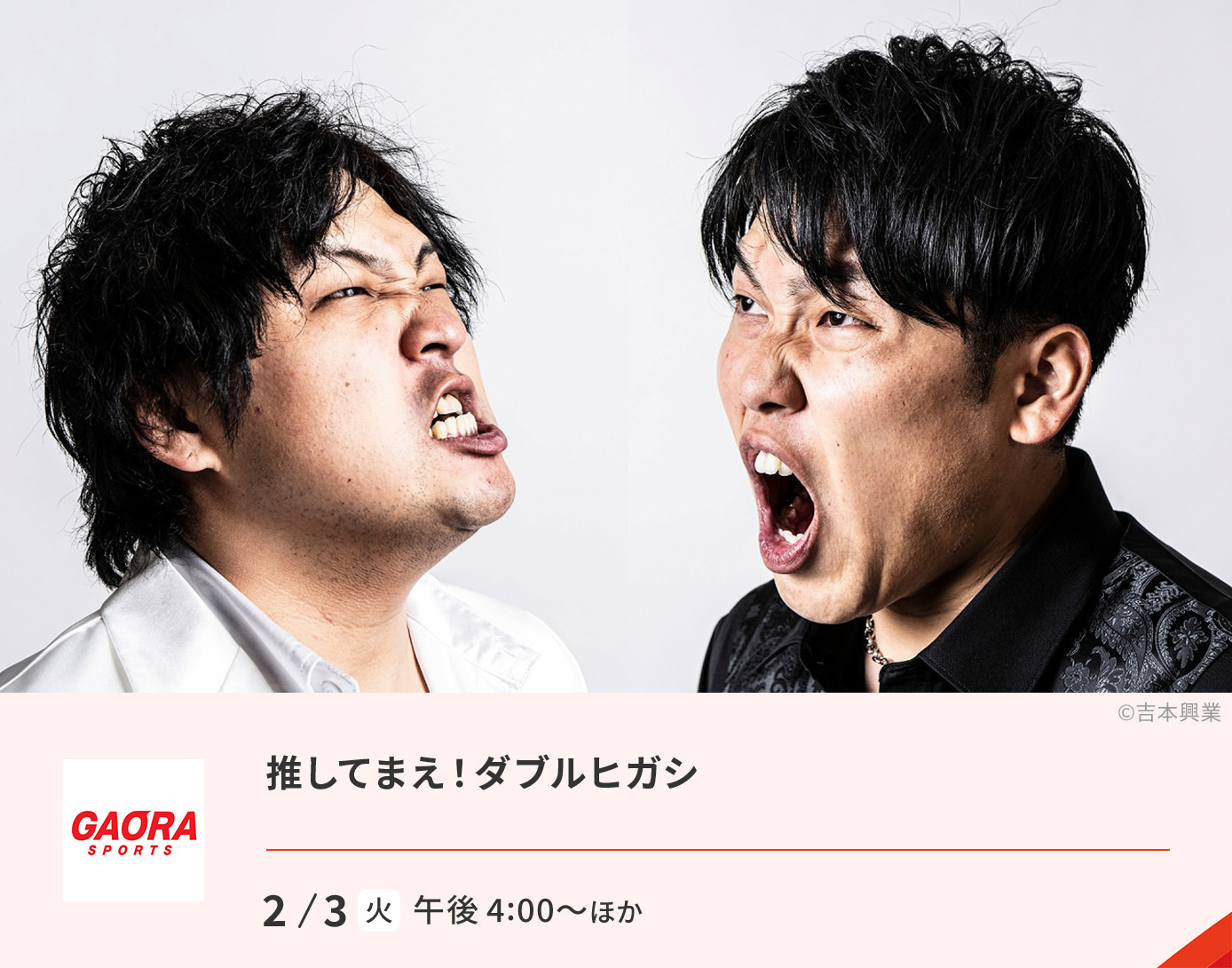 推してまえ！ダブルヒガシ