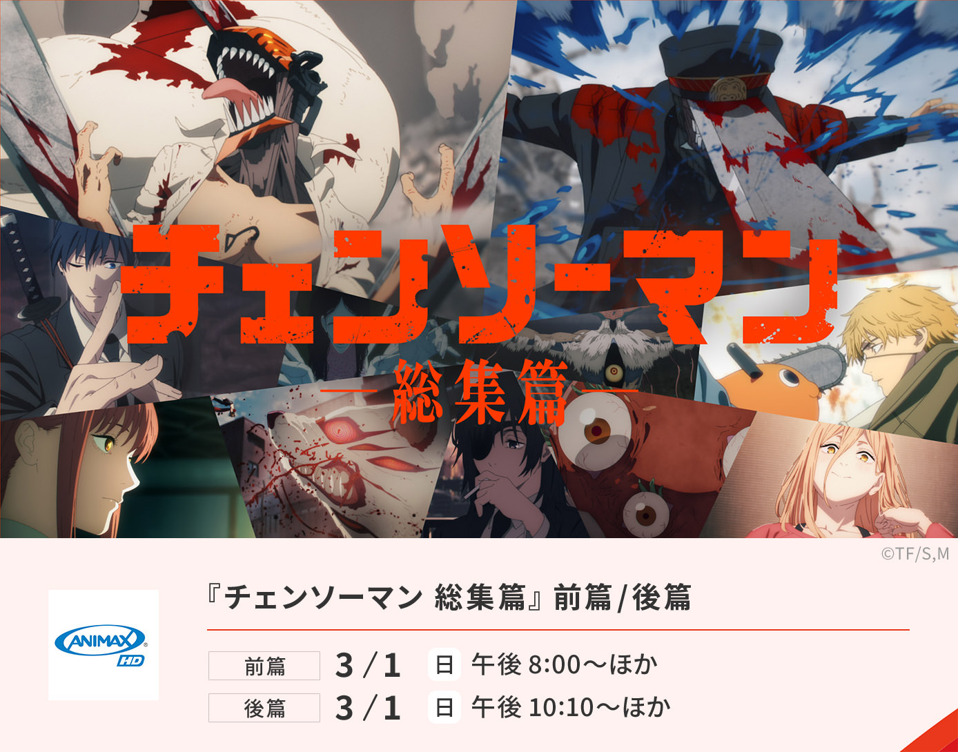 チェンソーマン 総集篇　前篇/後篇