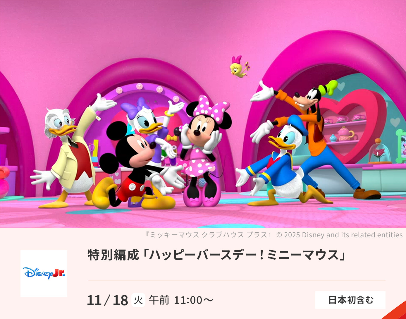 特別編成「ハッピーバースデー！ミニーマウス」