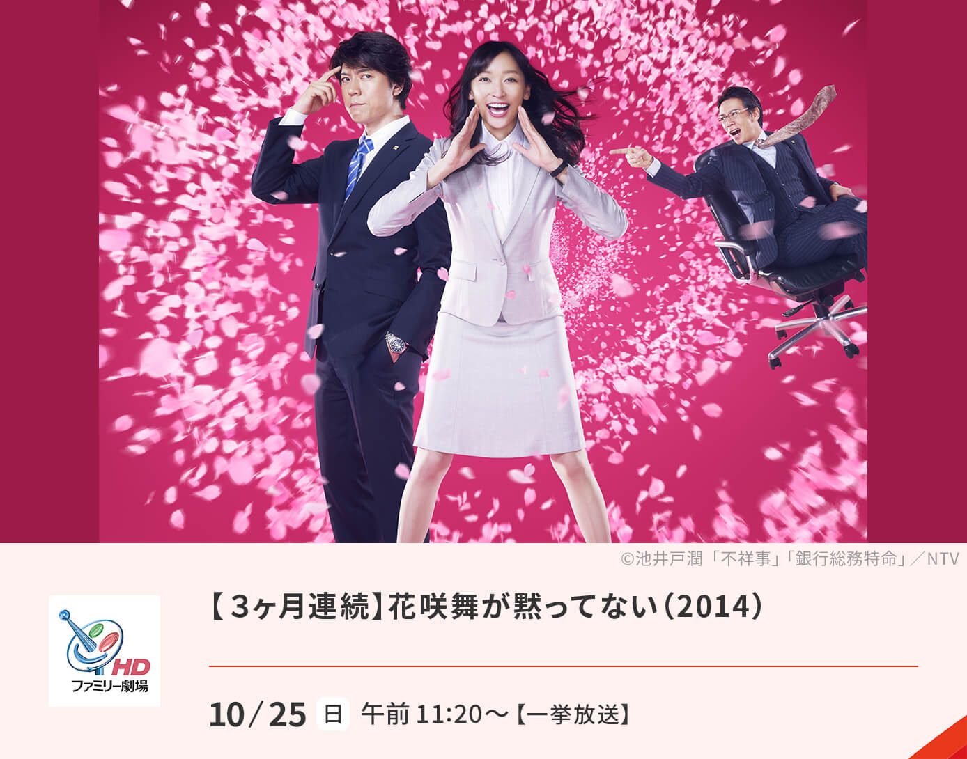 【３ヶ月連続】花咲舞が黙ってない（2014）