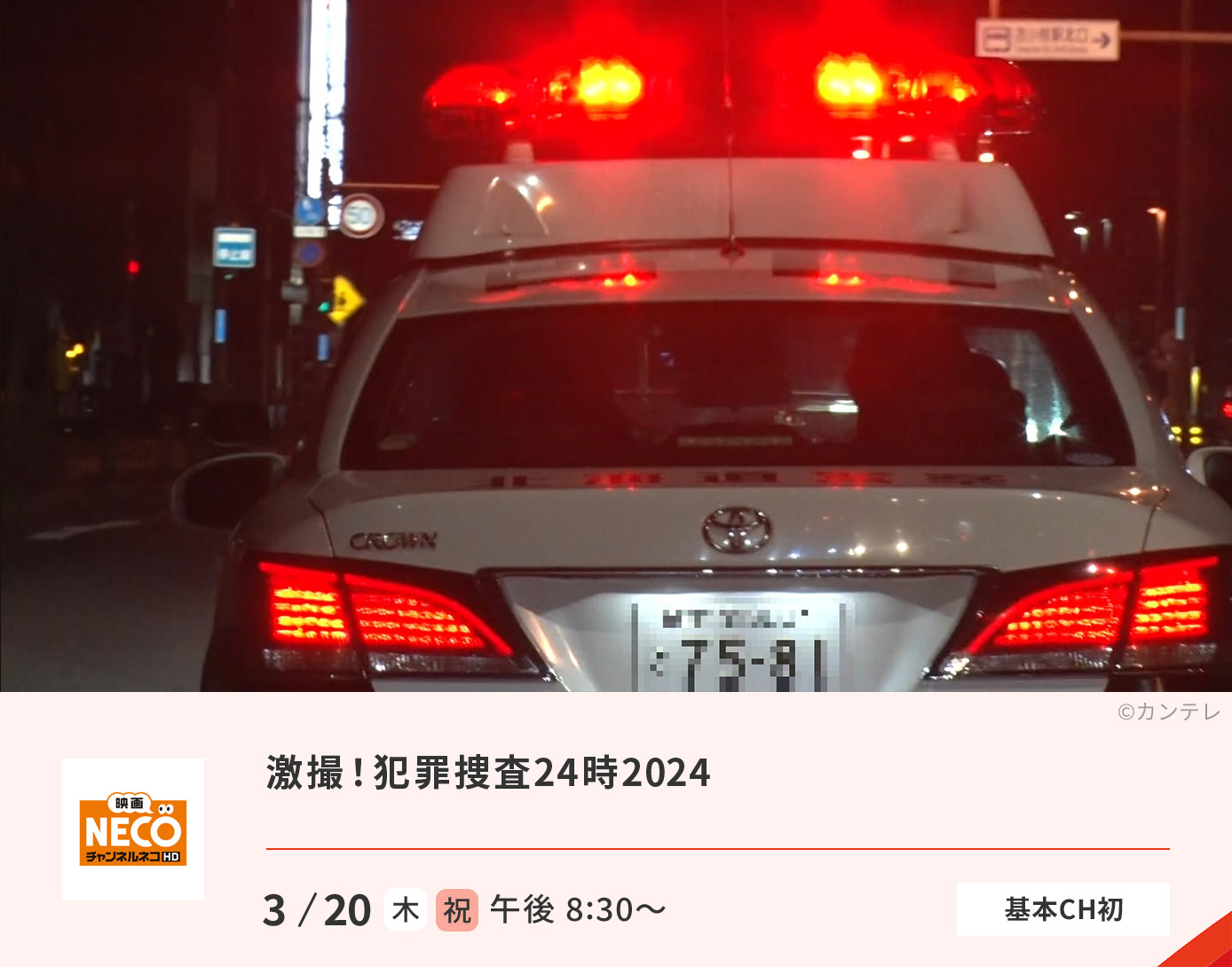 激撮！犯罪捜査２４時２０２４